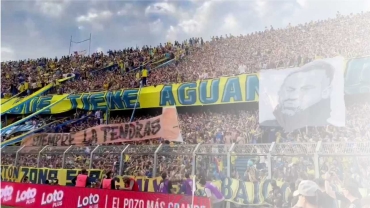 Rosario Central repudió las banderas desplegadas en el Gigante de Arroyito ante Boca