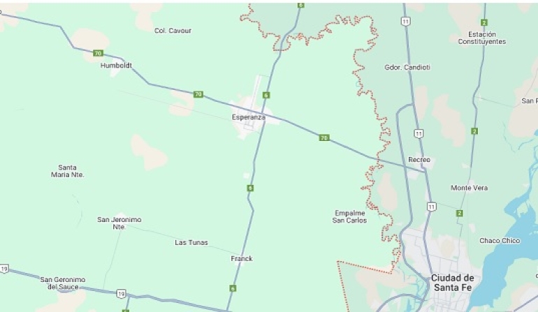 Intentos de robo en mutuales e inmobiliarias en el departamento Las Colonias