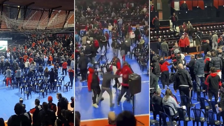 Asamblea en Newell´s: “Le pedimos a la conducción del club que demore el comienzo porque había demoras en el ingreso”