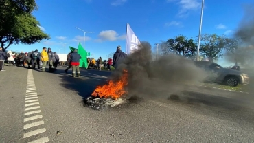 Se levanta el corte en la autopista Rosario-Santa Fe y se normaliza el tránsito
