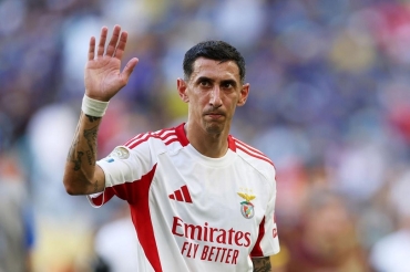 Ángel Di María se despidió de Benfica para volver a Rosario Central