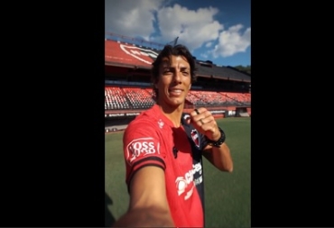 Michael Hoyos es el reciente refuerzo de Newell´s