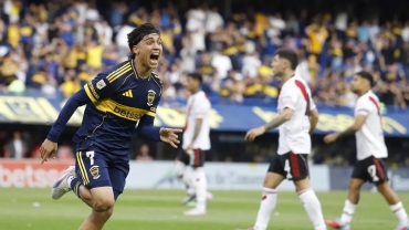 Boca se quedó con el Superclásico y aseguró su vuelta a la Libertadores