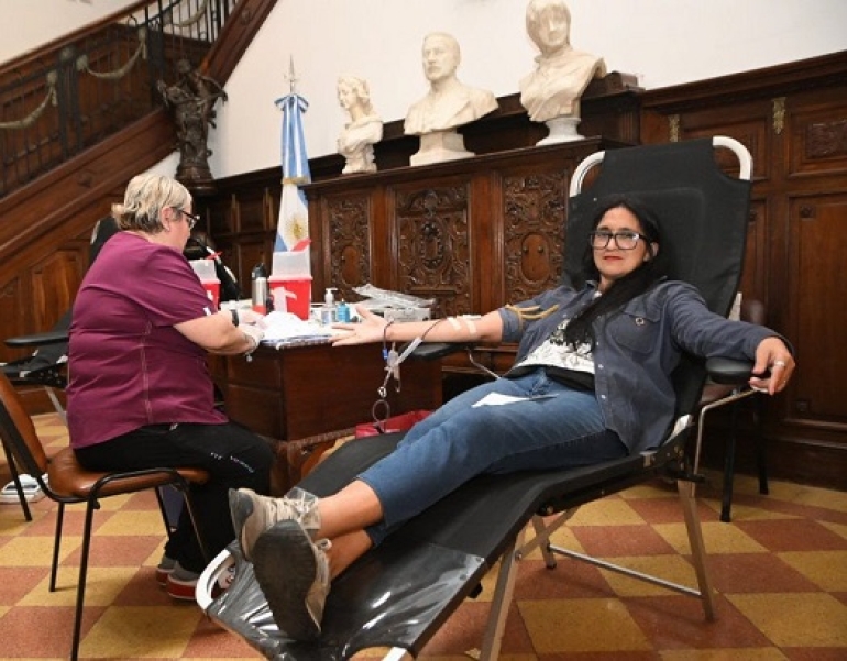Jornada solidaria de donación de sangre en el Concejo