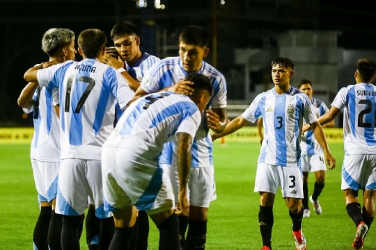 6-0: Goleada de la Selección Argentina a Brasil en el debut del Sudamericano Sub 20 en Venezuela