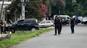 Un policía en estado grave por recibir un tiro durante un enfrentamiento con delincuentes en zona sur