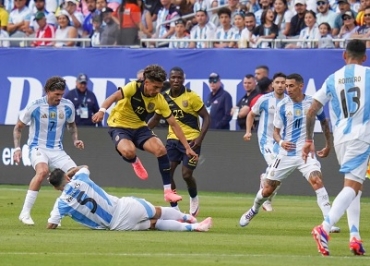 Con el regreso de Messi, Argentina y Ecuador se enfrentarán por un lugar en la semifinal