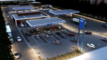 Roldán suma estaciones de servicio, una sobre autopista y otra sobre A012