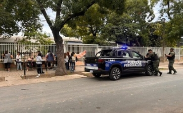 Otra amenaza narco en una escuela de barrio Ludueña