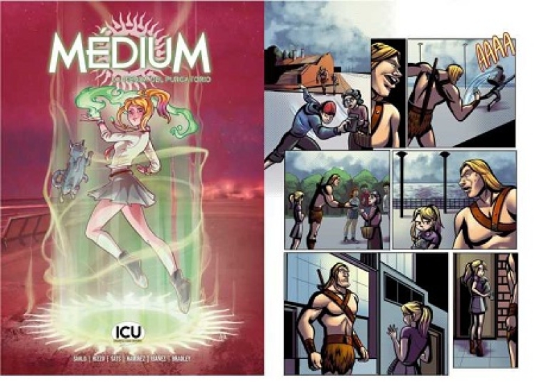 “Médium”, un nuevo libro de historietas con protagonista rosarina