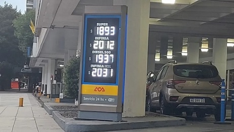 Nuevo aumento del precio de la nafta y acumulan casi 10% en marzo