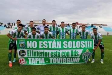 “No están solos”: Los clubes del interior respaldan a Claudio Tapia y Pablo Toviggino