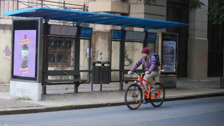 Martes sin colectivos en Rosario por adherir al paro nacional