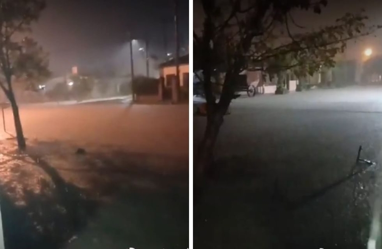 Intenso aguacero en Vera: calles anegadas, evacuados y desesperación en algunos barrios