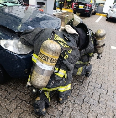 Una persona resultó herida por la explosión de un tanque de GNC