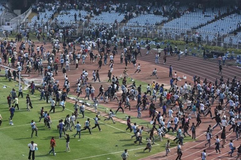 Caos total en la India: Incidentes entre el público y la seguridad obligaron a Messi a abandonar el estadio