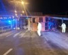 Faenaron vacas que transportaba un camión que volcó en Circunvalación