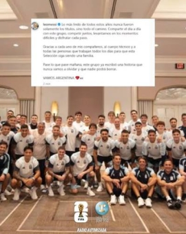 "Pase lo que pase": el conmovedor posteo de Lionel Messi antes de jugar la final del Mundial
