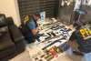 Hac&iacute;an un allanamiento en un laboratorio narco y descubrieron un arsenal