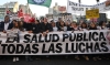 Los gremios de Rosario participan de la Marcha Nacional por la Salud