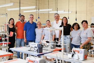 LA TEXTIL MUNICIPAL ARCOÍRIS INCORPORÓ 26 NUEVAS MÁQUINAS A SU TALLER