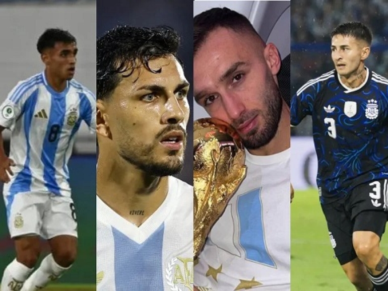 Mundial 2026: Jugadores del fútbol local incluidos por Scaloni en la prelista de la Selección Argentina