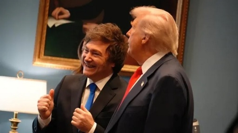 Milei viaja a Estados Unidos y estará en el sorteo del Mundial 2026 con Trump