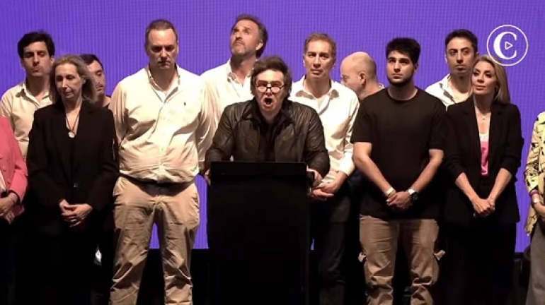 Milei en Rosario: "A partir del domingo, Argentina va a cambiar en serio"
