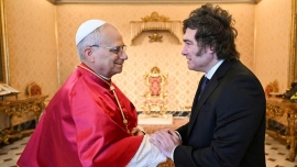 Milei se reunió con León XIV y el Papa le confirmó que visitará la Argentina