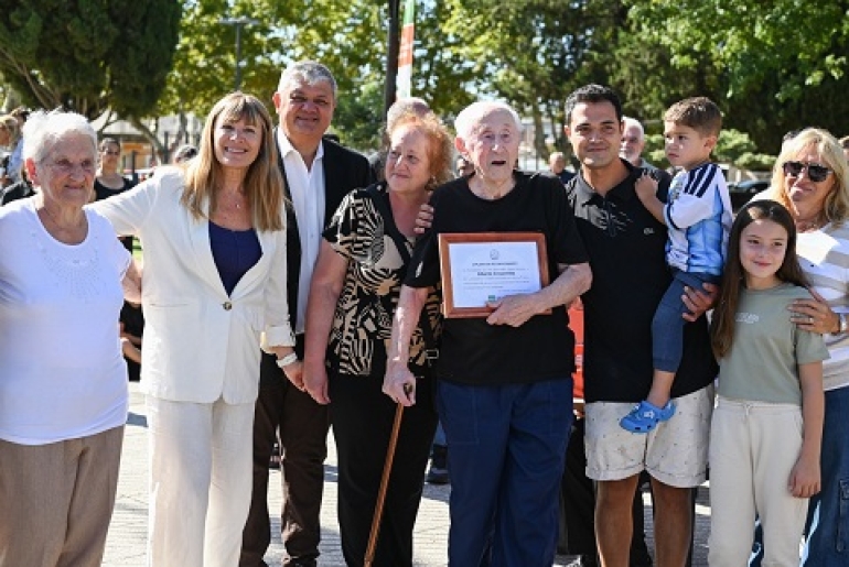 EL INTENDENTE RICCI PRESIDIÓ EL ACTO POR EL 138° ANIVERSARIO DE VILLA GOBERNADOR GÁLVEZ