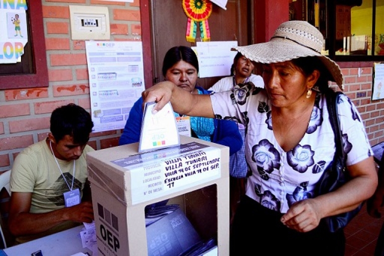 Cerró la votación en Bolivia con favoritos presidenciales de derecha