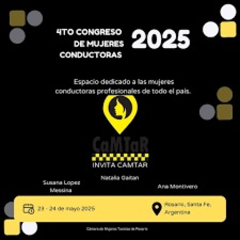 Informaron en el Concejo sobre el Congreso Nacional de Mujeres Conductoras Profesionales