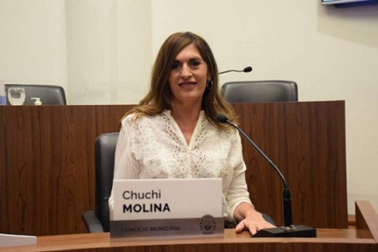 El pliego de Adriana "Chuchi" Molina listo para enviar a Legislatura