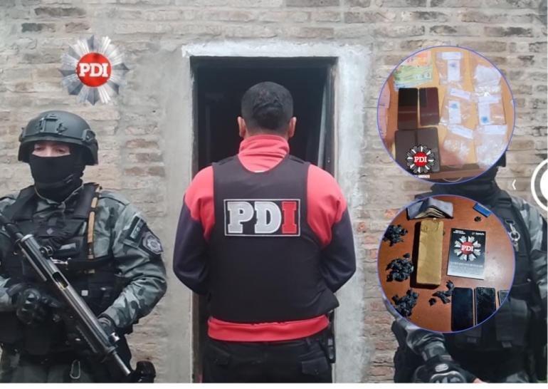 San Lorenzo: Allanamientos y detenciones en operativos de drogas