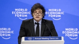 Milei dará su discurso en Davos como un referente de la derecha mundial