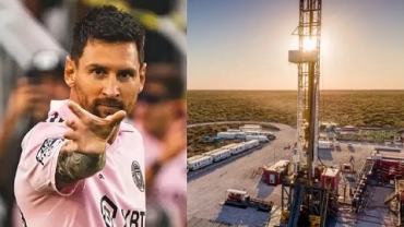 Vaca Muerta: Empresa vinculada al dueño del equipo de Messi ganó una obra de u$s1.200 millones