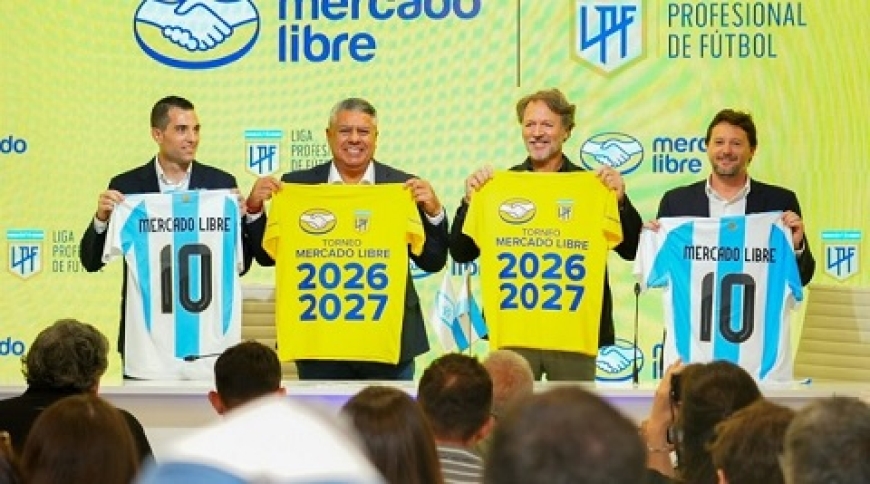 La Liga de fútbol se llamará “Torneo Mercado Libre”