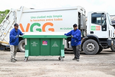 LA MUNICIPALIDAD COMENZÓ CON LA INCORPORACIÓN DE 500 CONTENEDORES NUEVOS