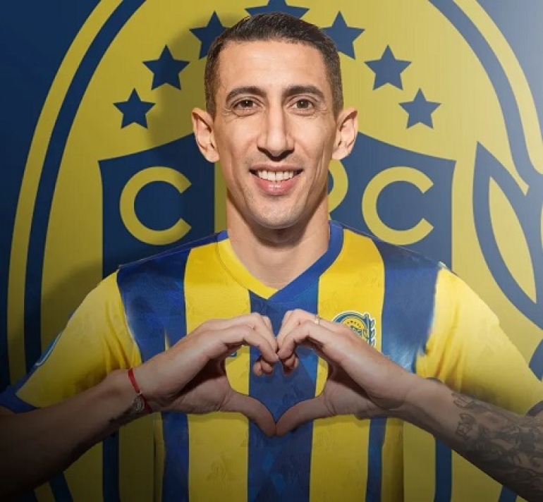 Hoy es la presentación oficial de Ángel Di María en Rosario Central