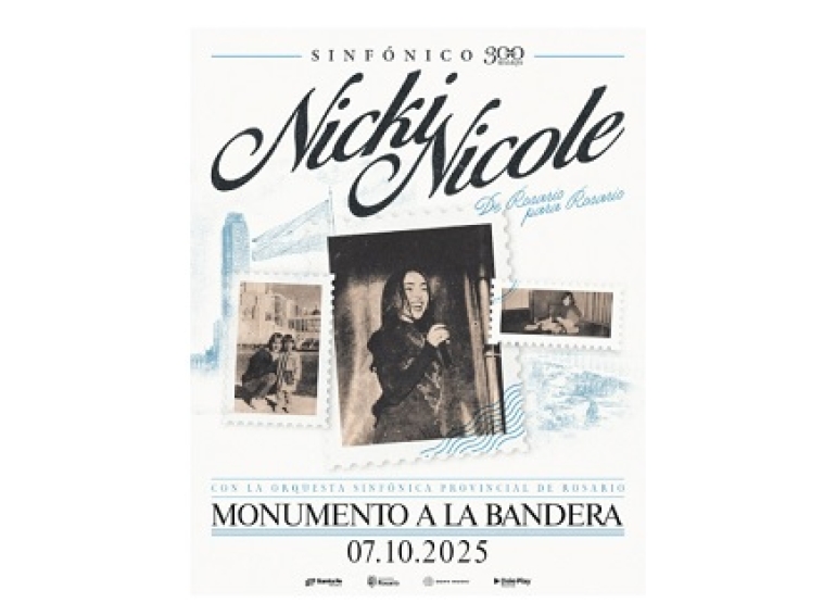 Nicki Nicole encabeza un fiestón rosarino por el tricentenario