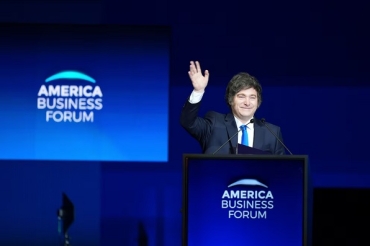 American Business Forum: Milei invitó a los empresarios a invertir en Argentina