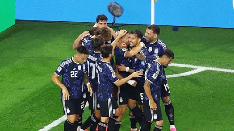Lo Celso, Martínez y Messi, le dieron la victoria a Argentina frente a Jordania