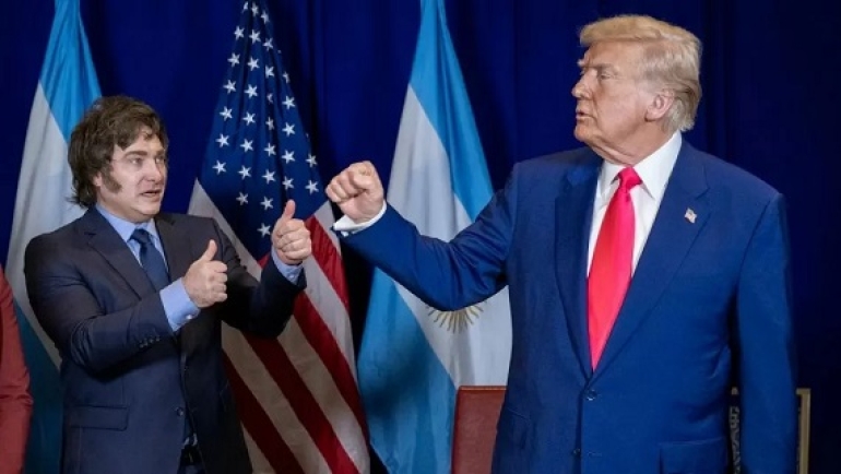 Javier Milei en Washington se reúne con Donald Trump para sellar el acuerdo clave