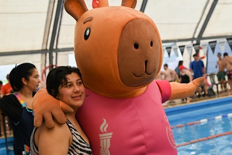 LA MUNICIPALIDAD LLEVÓ ADELANTE EL QUINTO ENCUENTRO DE NATACIÓN INCLUSIVA