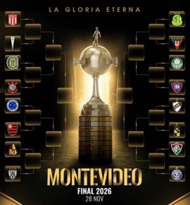Se sortearon los octavos de las Copas Libertadores y Sudamericana