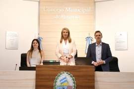 Presidencia del Concejo: Schmuck fue reelecta y Cavatorta Vice