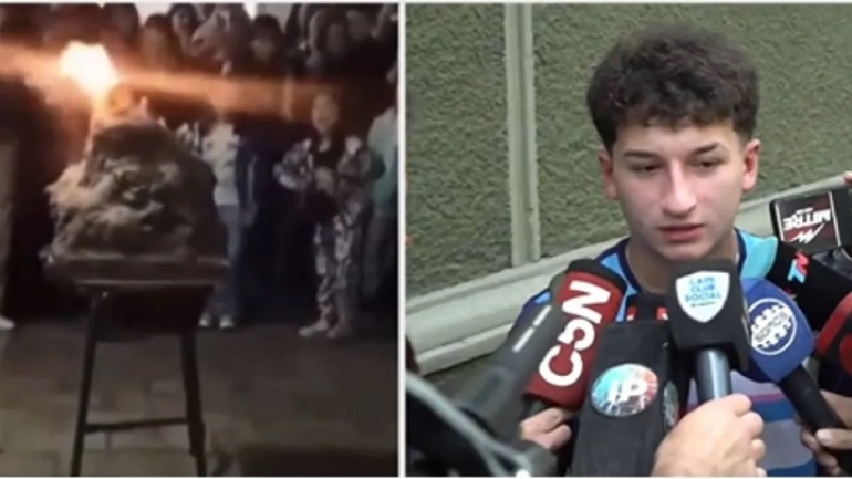 Un chico se prendió fuego de pies a cabeza en otro accidente por un experimento de química