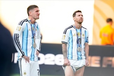 Sin Messi ni De Paul vuelve la Selección Argentina al país