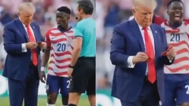 Trump admitió que llamó a Infantino por el caso Balogun