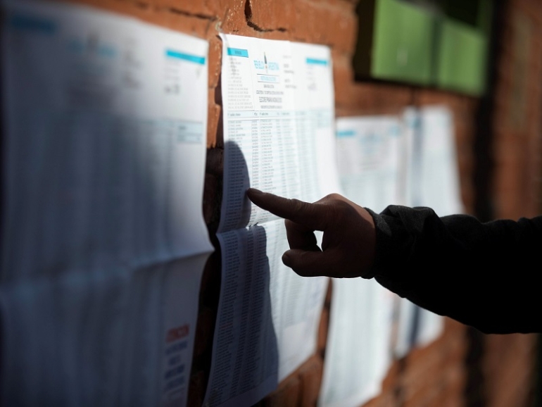 Los comicios tuvieron muy baja participación